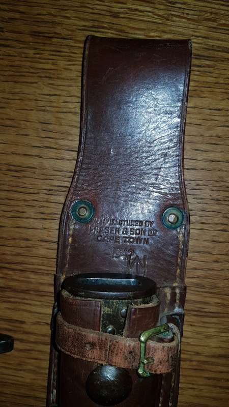 BRITISH 1907 BAYONET USED BY SOUTH AFRICA IN WW2