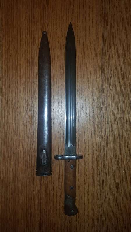 PORTUGUESE 1904 MAUSER BAYONET