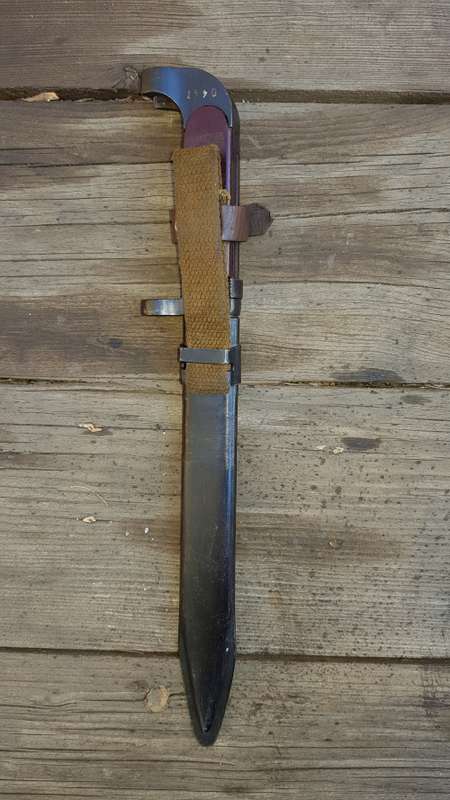 BULGARIAN AK47 BAYONET