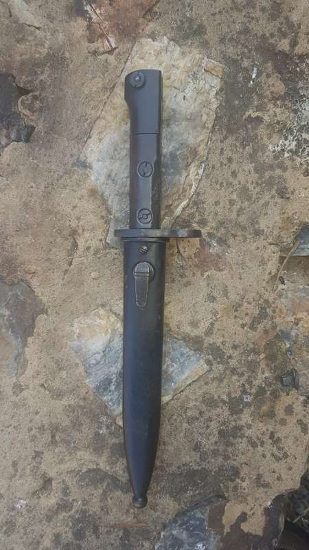SOUTH AFRICAN UZI BAYONET