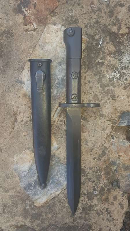 SOUTH AFRICAN UZI BAYONET