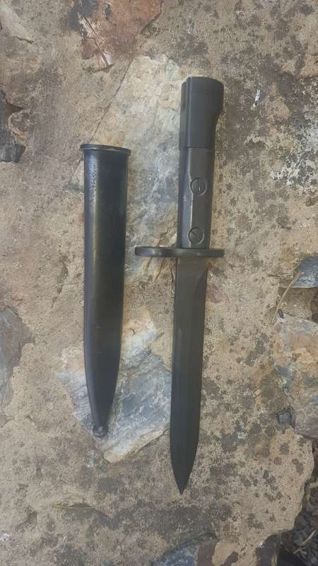 SOUTH AFRICAN UZI BAYONET