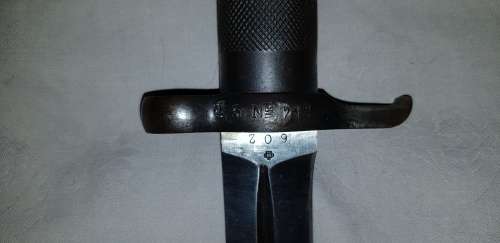 SWEDISH M1896 MAUSER BAYONET
