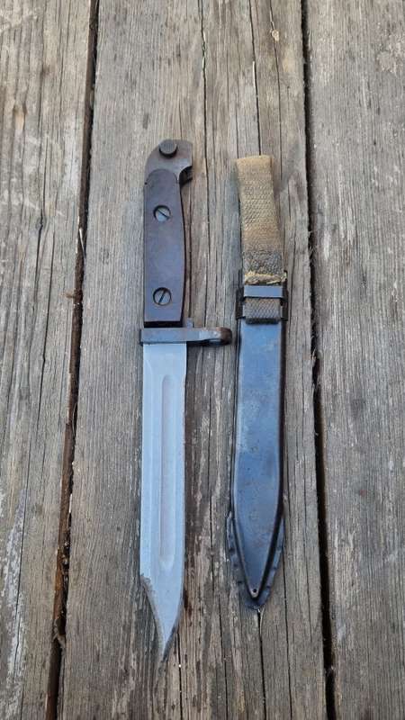 A DUO - NORTH KOREAN AND ROMANIAN AK47 BAYONET