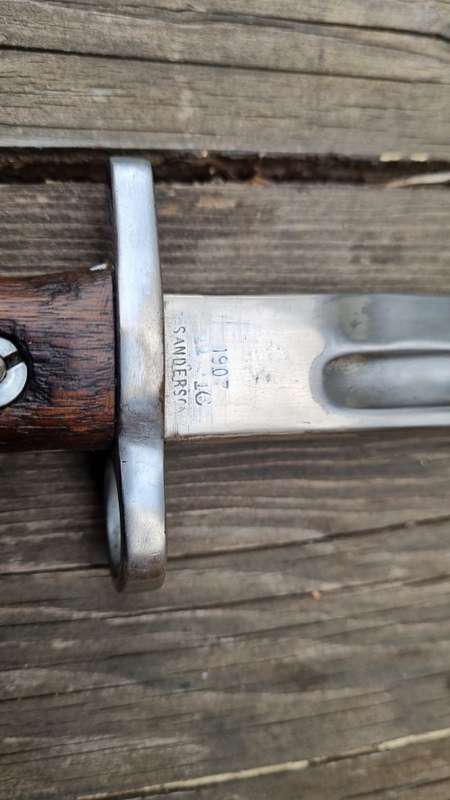 1907 pattern parade bayonet