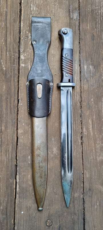 S84/98 NAZI GERMANY BAYONET , K98 RIFLE