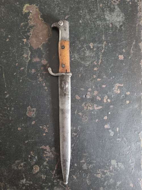 KS98 SCHUTZTRUPPE IMPERIAL GERMAN BAYONET