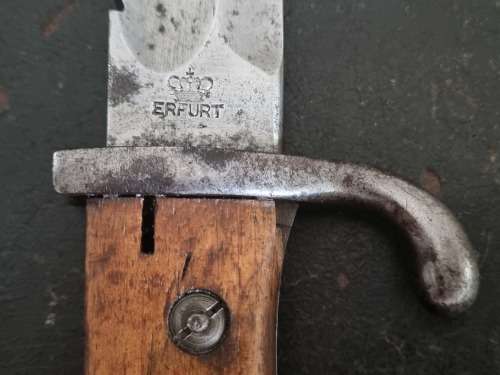 KS98 SCHUTZTRUPPE IMPERIAL GERMAN BAYONET