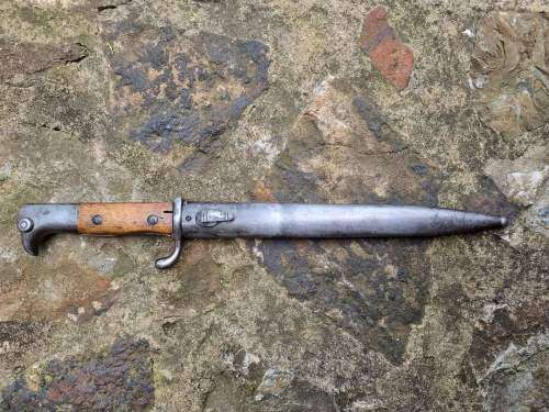 KS98 SCHUTZTRUPPE IMPERIAL GERMAN BAYONET