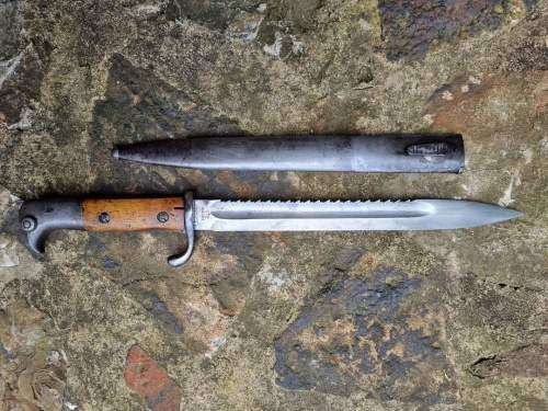 KS98 SCHUTZTRUPPE IMPERIAL GERMAN BAYONET