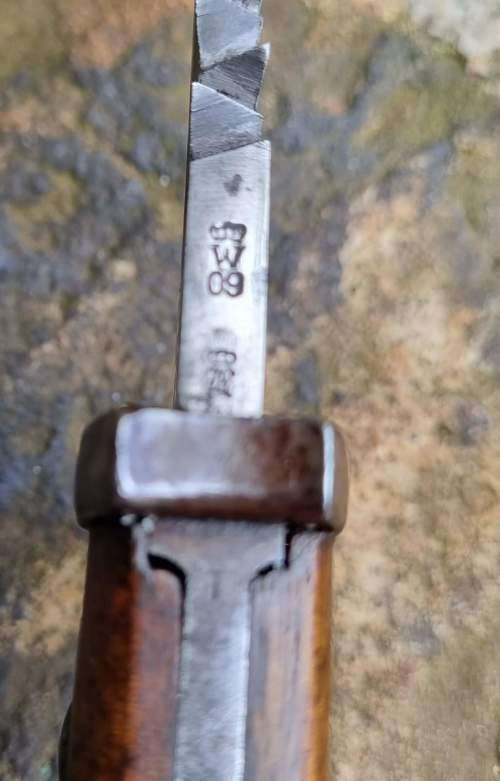 KS98 SCHUTZTRUPPE IMPERIAL GERMAN BAYONET