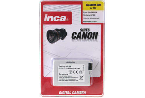 Inca LP-E8 Li-Ion Camera Battery for Canon for EOS 550D / EOS 600D / EOS 650D / EOS 700D