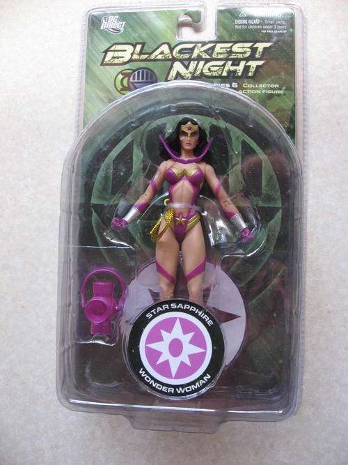BLACKEST NIGHT SER 6 STAR SAPPHIRE WONDER WOMAN ACTION FIGURE