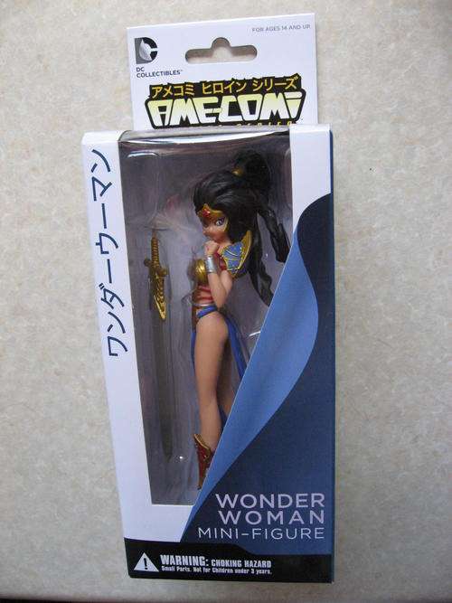 Very Rare Ame Comi Heroine Series 2 Wonder Woman Mini-Figure