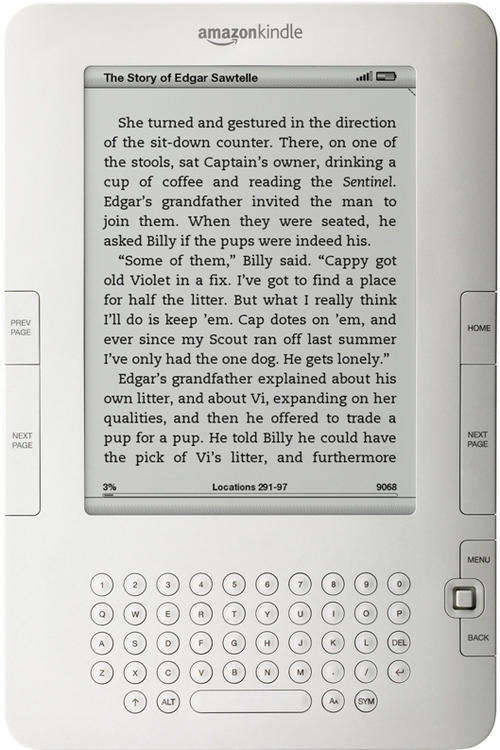 Amazon Kindle - 2 GB - White - 3G + WiFi