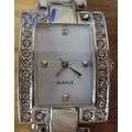 Stunning diamante details Stainless Steel quartz watch