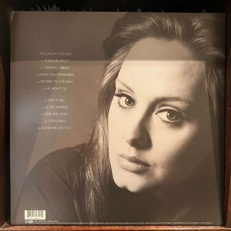 Adele - 21 (Vinyl record)