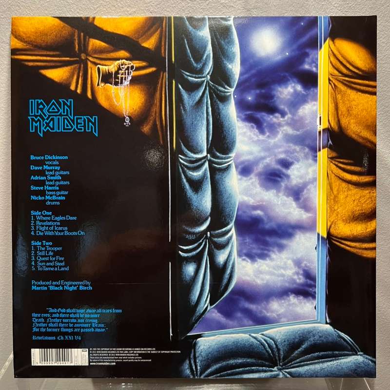 Iron Maiden - Piece Of Mind (Picture Disc Vinyl record)