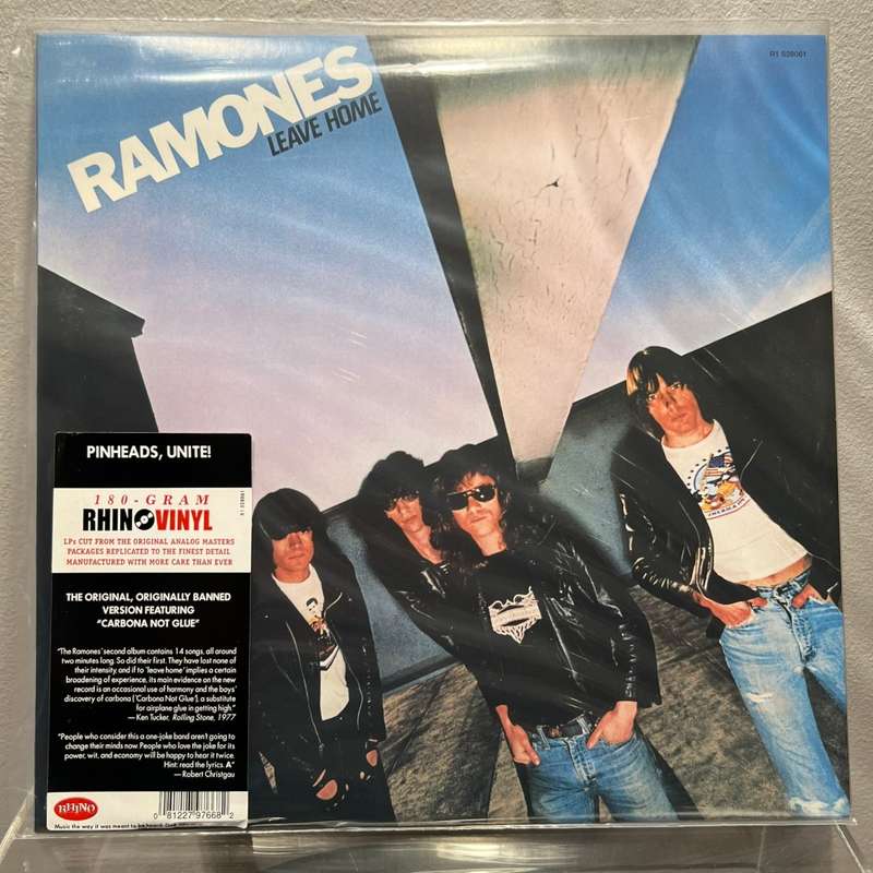 Ramones - Leave Home (Vinyl record, Rhino remaster)
