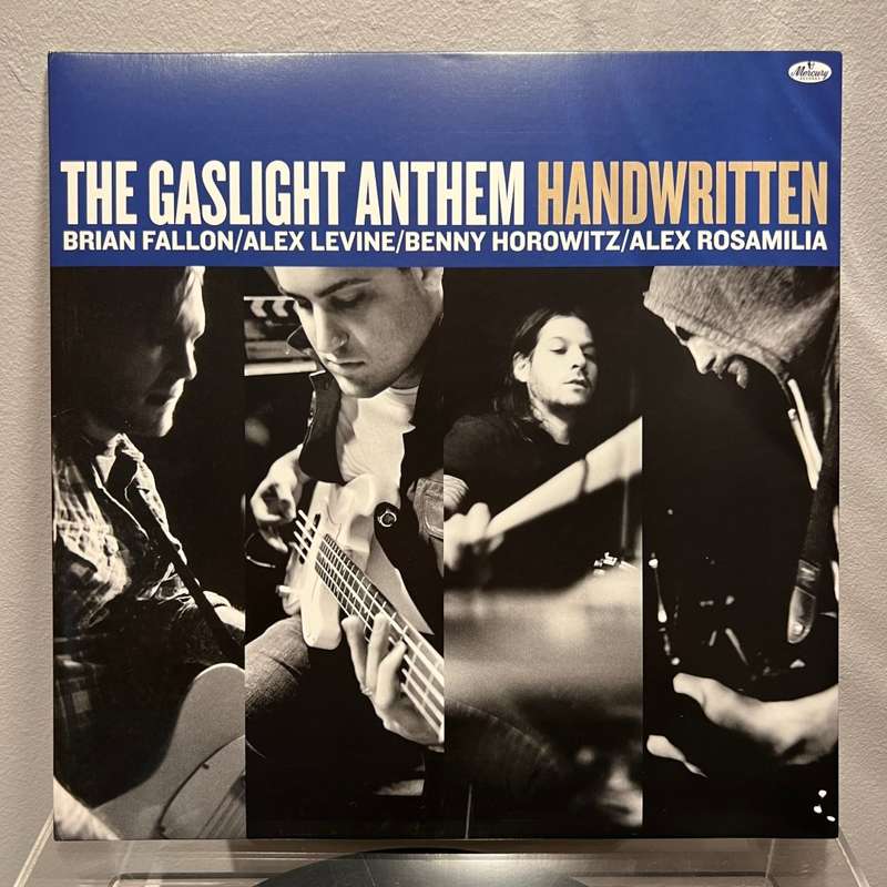 The Gaslight Anthem - Handwritten (Blue Vinyl record)