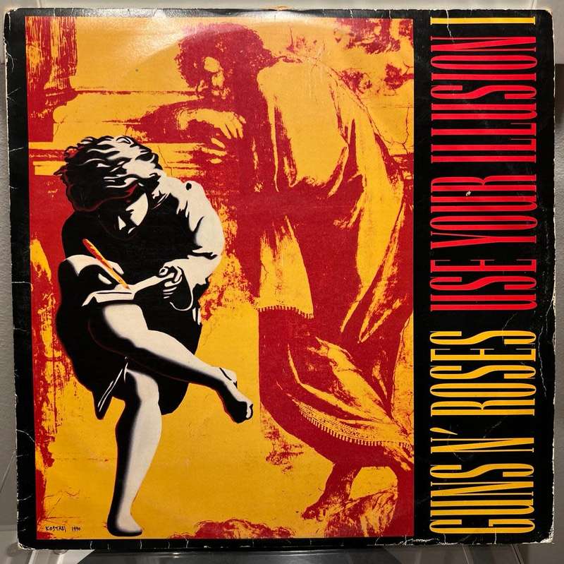 Guns n Roses - Use Your Illusion I (1991 SA Pressing, 2LP Vinyl record)