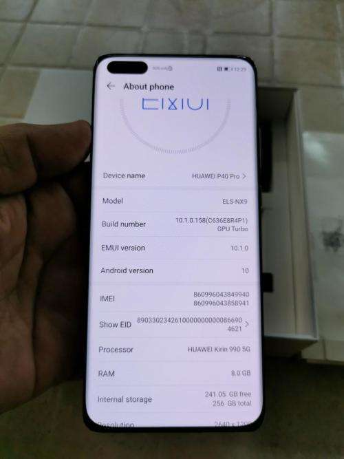 Huawei P40 Pro 5G Dual Sim 256GB - black   SPECIAL