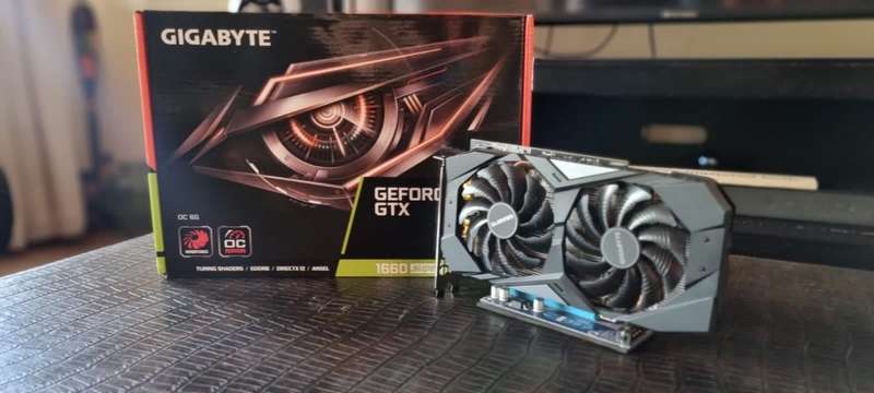 10 X Used GIGABYTE 1660 Super Graphic Cards