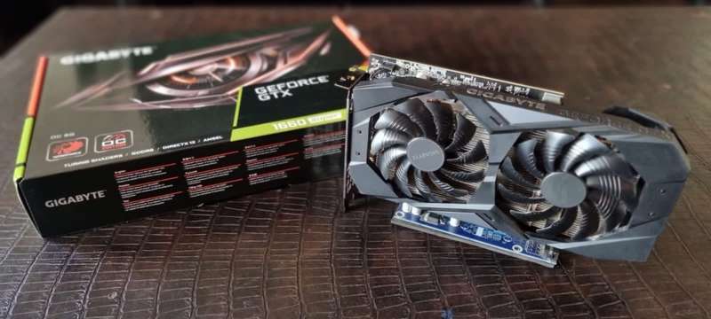 10 X Used GIGABYTE 1660 Super Graphic Cards