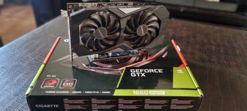 10 X Used GIGABYTE 1660 Super Graphic Cards