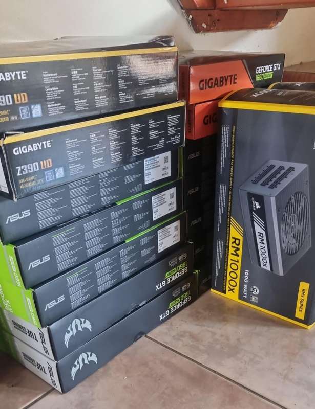 10 X Used GIGABYTE 1660 Super Graphic Cards