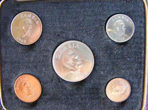 ZAMBIA 1968 PROOF SET