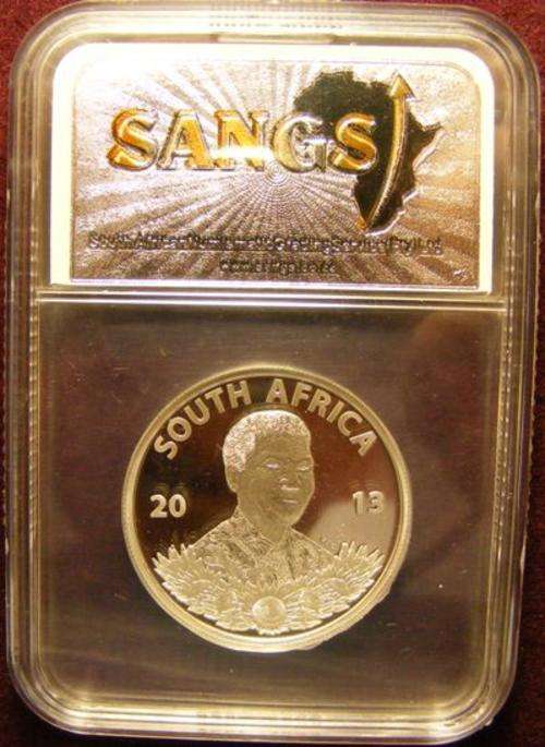 2013 MANDELA LIFE OF A LEGEND.   GRADED PF 67