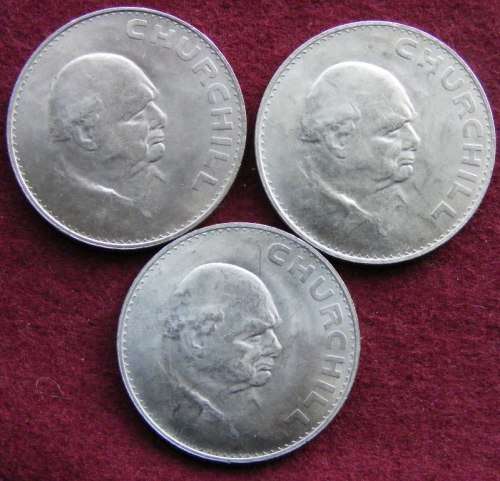 3 1965  BRITISG CROWNS.