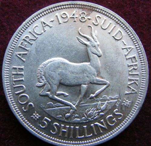 1948 80% RSA SILVER CROWN