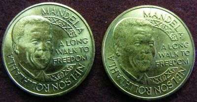 2 MANDELA MEDALS