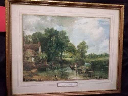 PRINT-THE HAYWAIN- JOHN CONSTABLE (1770-1837)