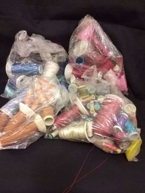 LARGE BOX OF MACHINE EMBROIDERY COTTON