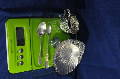 Hallmarked Silver Items (92g) (4pc)