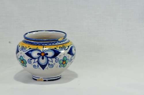 Hand-Painted Faenza Ceramic Bowl (1pc)