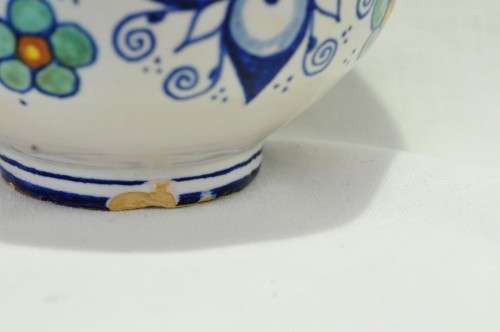 Hand-Painted Faenza Ceramic Bowl (1pc)