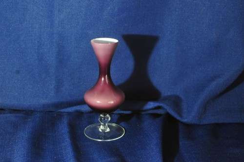 Purple Glass Vase (1pc)