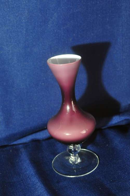 Purple Glass Vase (1pc)