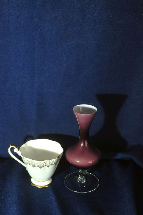 Purple Glass Vase (1pc)