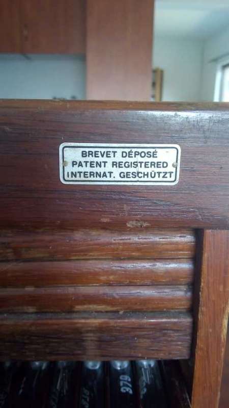 Vintage Balance Staff Stock Box