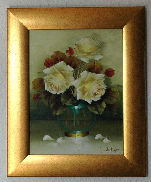 ***JEANETTE DYKMAN*** CHOICE TO HAVE IT FRAMED IN ONE OF TWO BEAUTIFUL FRAMES!!!***