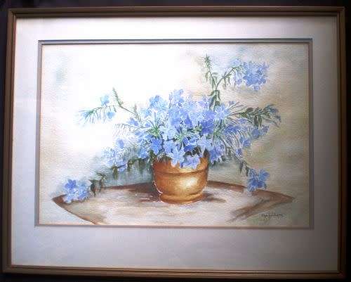 *** WYN WALDINGEN *** ORIGINAL ***  FRAMED 570 x 450 ***
