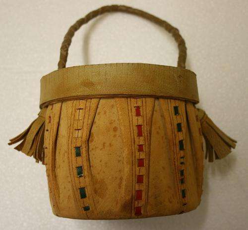 Moroccan leather handbag