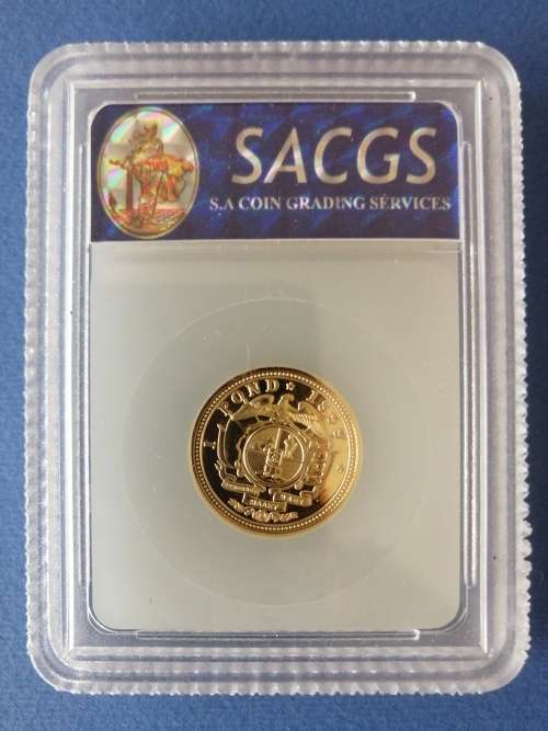 1899 1 Pond Prooflike- Single `9` Commemorative Copy Coin