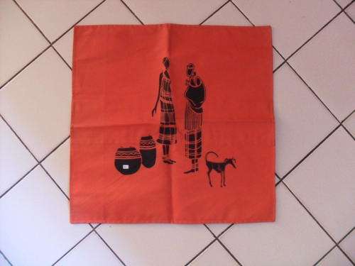 Cushion cover terracotta