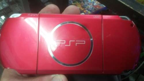 SONY PSP (RADIANT RED) & GTA VICE CITY